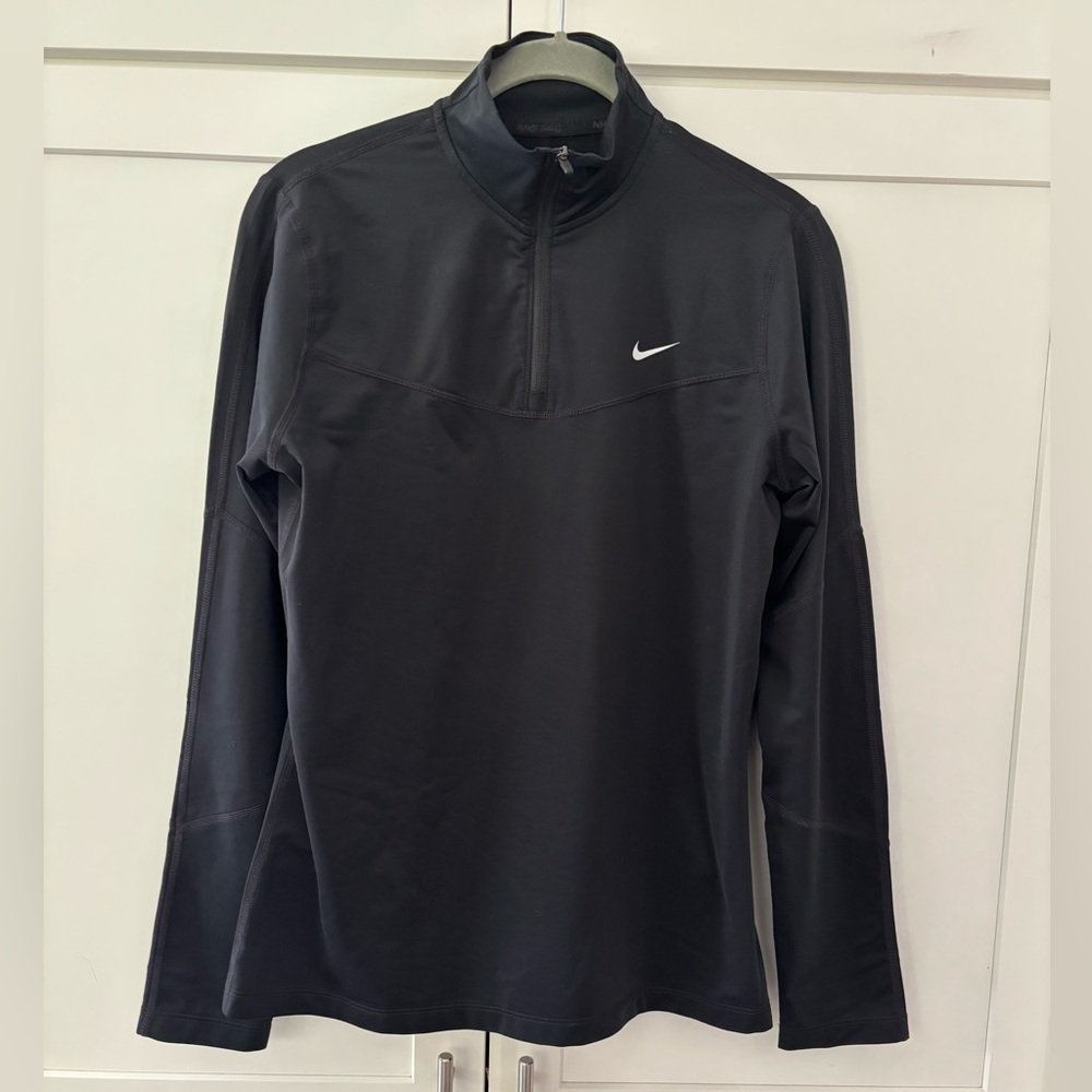 Nike Black Dri-FIT 1/4 zip